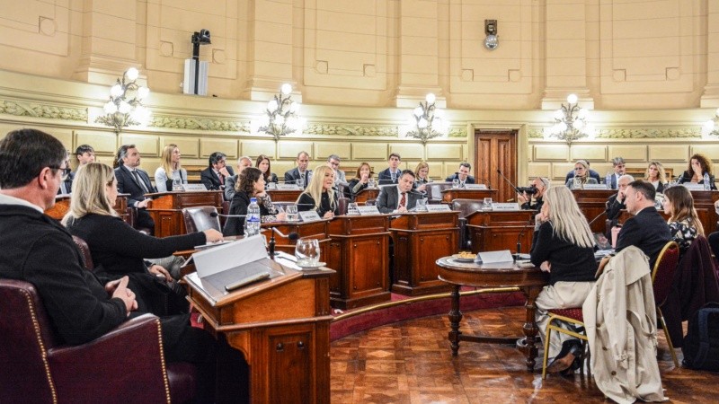 La fiscal general Vranicich expuso ante la comisión de Justicia de la Convención.