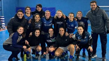 El equipo de futsal femenino.
