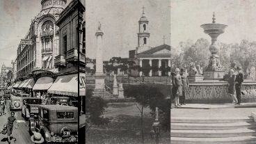 Algunas locaciones del siglo pasado ilustran los sucesos de la historia rosarina que se abordan en el curso.