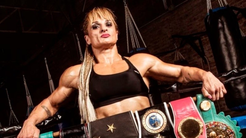 Locomotora Oliveras fue seis veces campeona del mundo de boxeo.