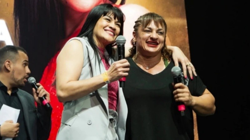 La Tigresa y Locomotora se reencontraron el año pasado en el Gran Rex.