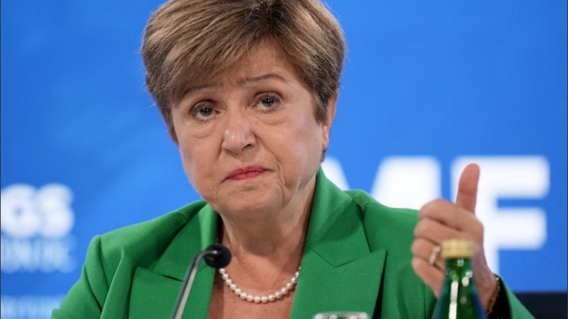 La directora gerente del Fondo Monetario Internacional (FMI), Kristalina Georgieva.