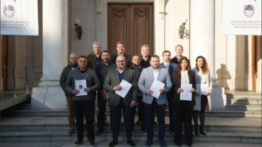 El día que Unidos presentó siete proyectos diferentes en la Legislatura.