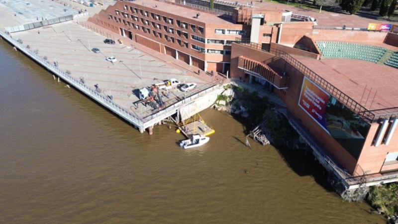 Una panorámica de cómo quedará el Parque España tras las reformas  
