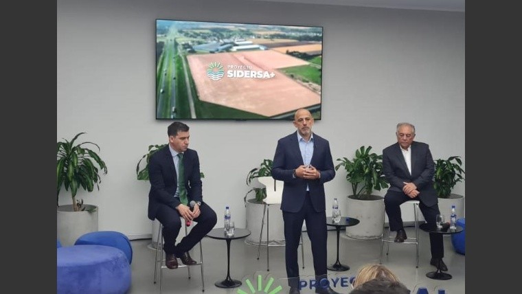 Hernán Spoto, CEO de Sidersa, presentó la ambiciosa inversión que realizarán para construir la primera siderúrgica en el país después de 50 años.