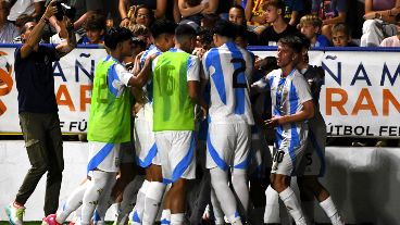 Alcanzaron dos gritos en el primer tiempo.