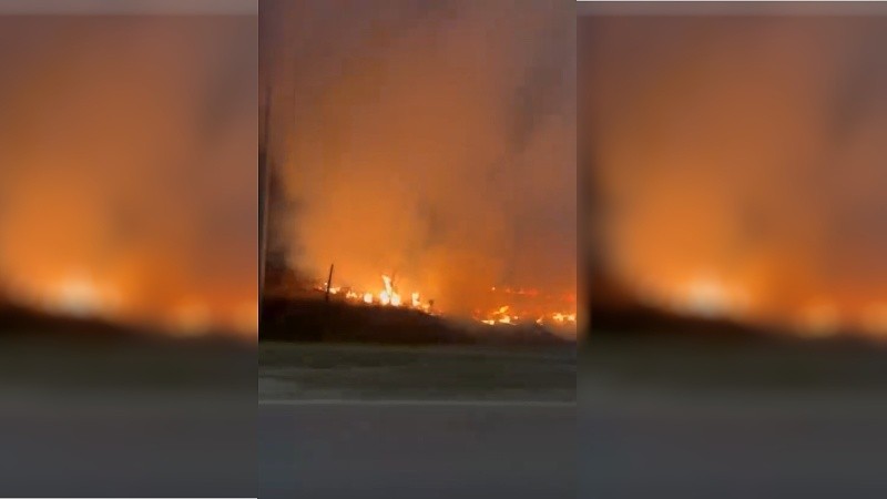 Se registraban incendios en las islas y en pastizales de Baigorria.