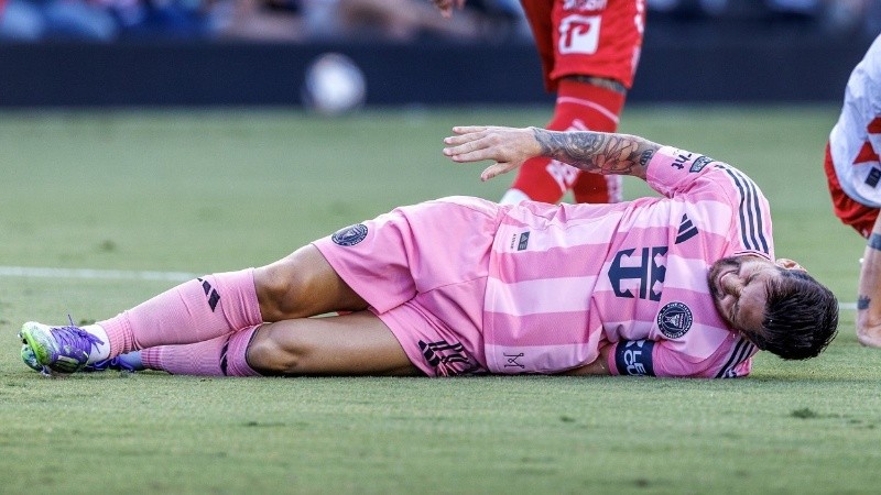 El crack rosarino duró 11 minutos ante el equipo mexicano.