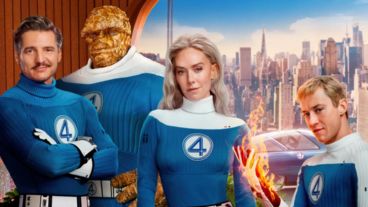 El elenco de Los 4 fantásticos, en las versión 2025.
