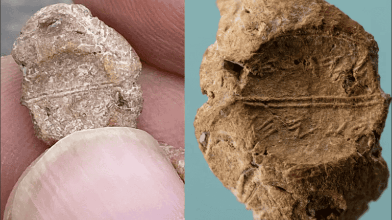 El elemento describía severas maldiciones por la desobediencia.