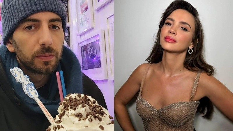 Santiago Korovsky y Celeste Cid.