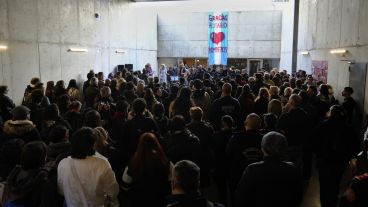 El acto este año se realizó en el memorial de Salta 2141.