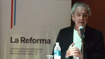 El abogado Oscar Blando, coordinador académico de la Diplomatura en Derecho Electoral y Político (UNR).