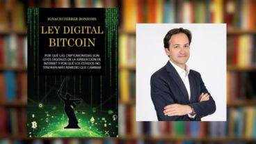 El libro Ley Digital Bitcóin, del jurista español Ignacio Ferrer-Bonsoms (foto).