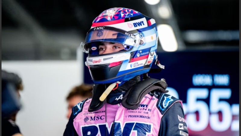 Pese a que no tiene una buena temporada con Alpine, Colapinto suma vueltas y experiencia en la Fórmula 1.