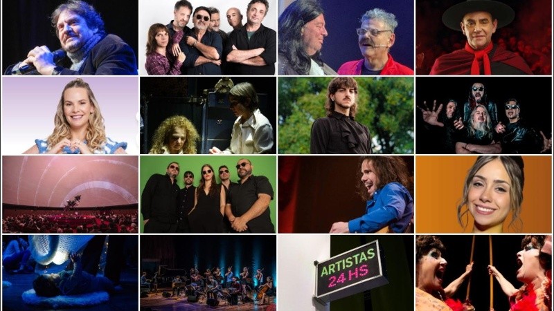 La agenda de música, teatro, cine, infancias y arte.