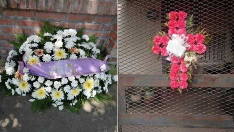 Amenazas en forma de arreglos florales. La singular intimidación en Carcarañá con sello rosarino.