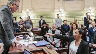 Verónica Colombo juró en la cuarta sesión de la Convención reformadora.