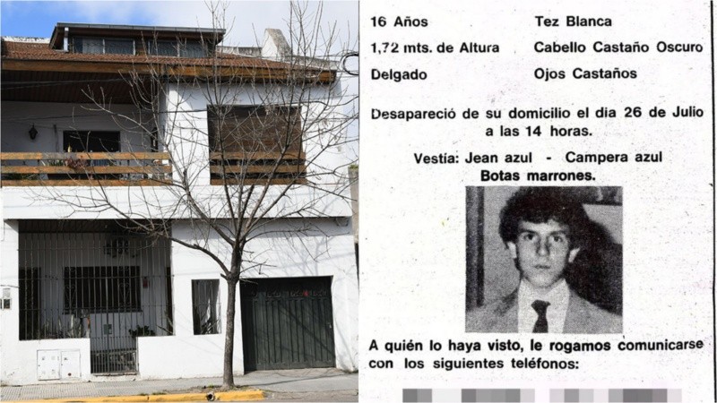 El chalet de los Graff, donde los restos de Diego permanecieron durante 41 años.