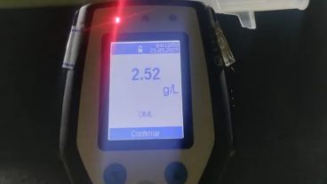 Hubo casos en los que la graduación alcohólica detectada en conductores excedió los 2,01 g/L.