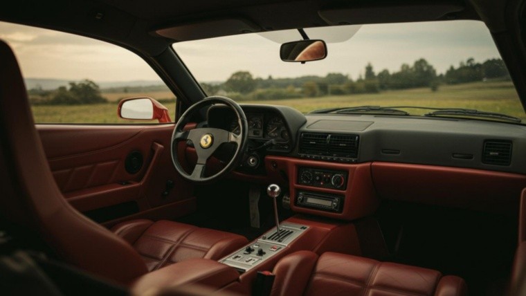 Ferrari F40 interior