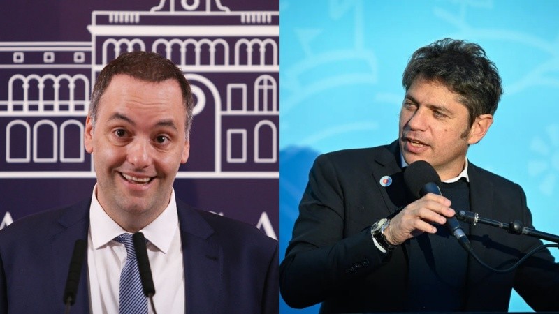 El vocero Adorni compartió una respuesta falsa del gobernador de Buenos Aires.