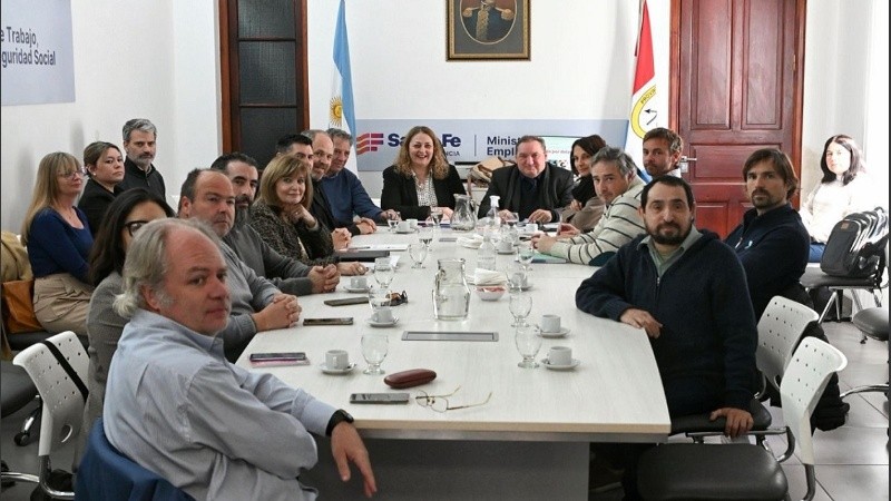 La reunión paritaria con el sector salud fue en términos 