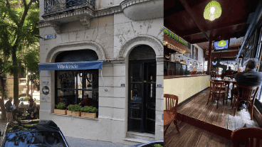 La famosa esquina del bar Pasaporte y su cálido interior se despiden de sus clientes.