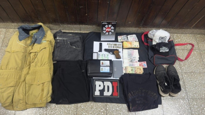 La vestimenta incautada a Rodríguez sería parte de la evidencia que maneja el fiscal Baños para imputarlo.