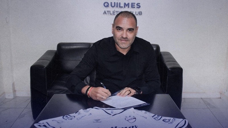 Duscher cuando llegó. Duró siete partidos oficiales.