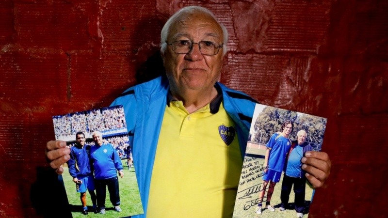 Ramón Maddoni pasó gran parte de su vida en el Club Parque y también trabajó en Boca y Argentinos Juniors