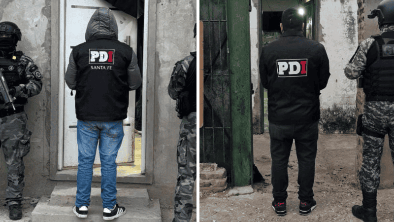 Fueron aprehendidos Nicolás Ezequiel L. y Jonatan P., identificados como los principales sospechosos.