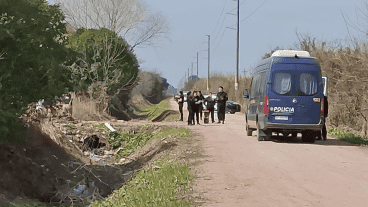 El cuerpo fue detectado en una zona rural por un vecino este sábado al mediodía.