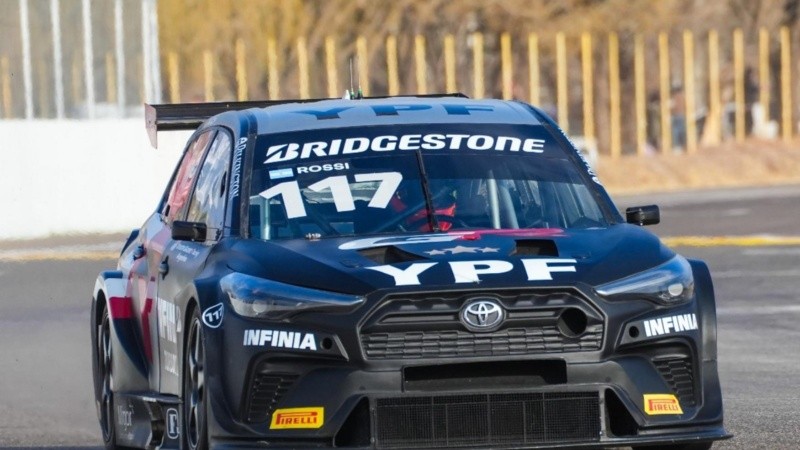 El Toyota de Rossi ganó en General Roca.