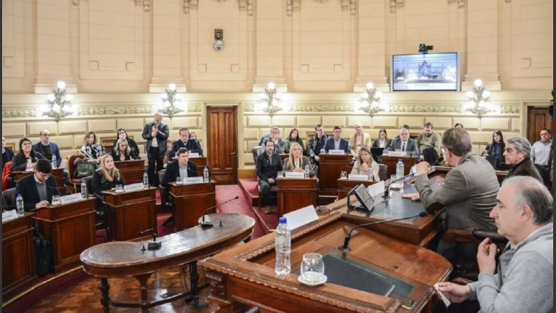 No hubo un dictamen unánime por Malvinas en la comisión.