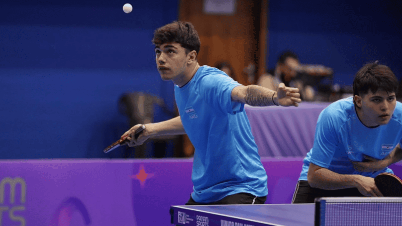 Tenis de mesa en Rosario.