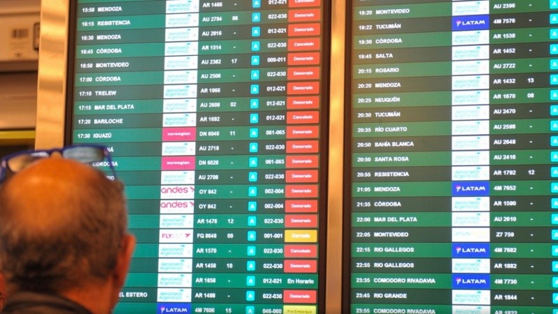 Los controladores aéreos anunciaron cinco días con paros rotativos.