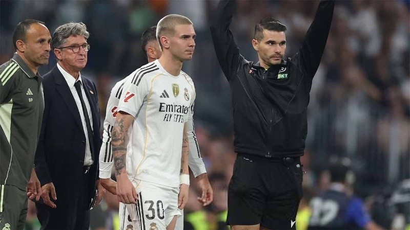 El argentino ingresó a los 68 minutos de partido por Brahim Díaz.