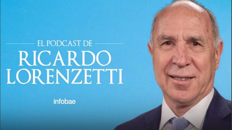 El juez de la Corte Suprema de Justicia, Ricardo Lorenzetti, lanzó su propio podcast en el que analiza la escena política actual.