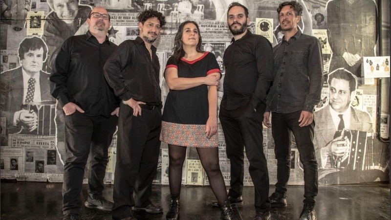 El quinteto Experiencia Piazzolla.