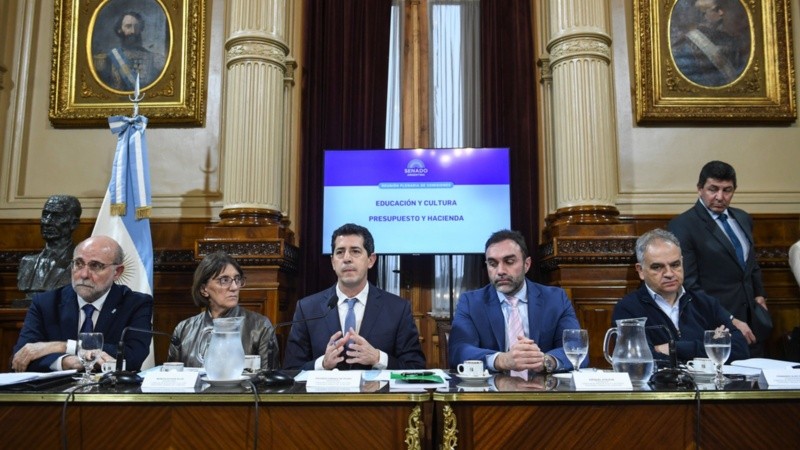 El plenario de las comisiones de Educación y Cultura y de Presupuesto y Hacienda.