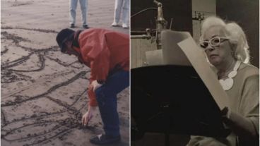 Imágenes de las películas "Quinografía", de Federico Cardone, Mariano Dosono, y "Susana Rinaldi, libre", de Isabel Marcenaro