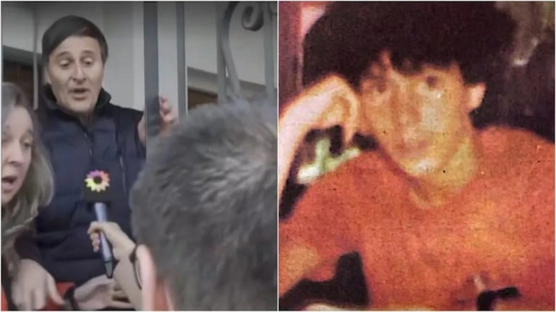 Graff, en una de sus escasas apariciones públicas: está sospechado de encubrir el crimen de Diego.