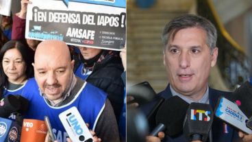 Amsafé manifestó por Iapos y Olivares salió a responder.
