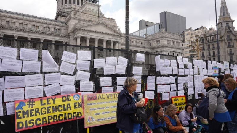 Ayer la Cámara de Diputados votó en contra del veto del Presidente a la Emergencia en Discapacidad. A la par, se filtraron audios con denuncias sobre presuntas coimas en el sector.