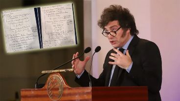 Milei hablará en el aniversario de la Bolsa de Comercio de Rosario.