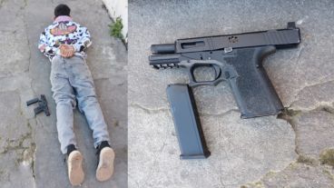 El hombre detenido tras una persecución.