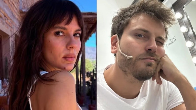 Gimena Accardi y Andrés Gil.