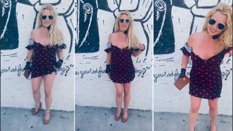 La cantante y actriz Britney Spears.