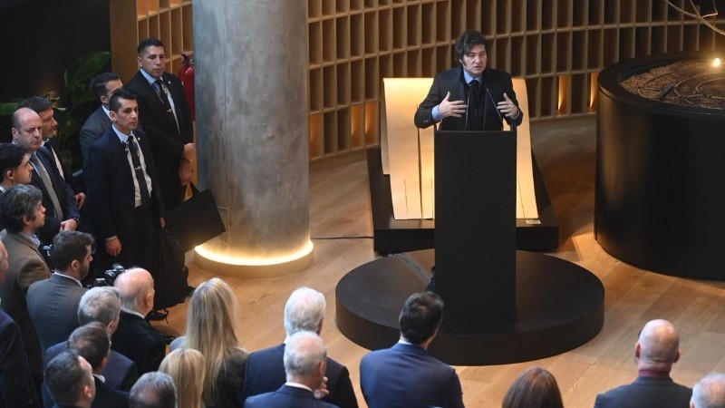 El presidente Javier Milei.